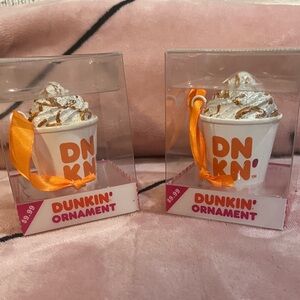 Dunkin Donuts Ornaments